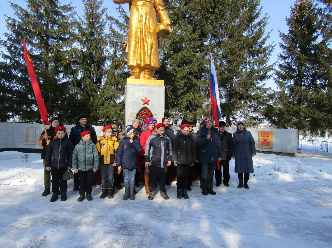 День освобождения села Камынино и деревни Знобиловка от фашистов.